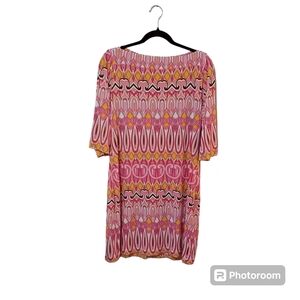 Donna Morgan dress, ladies sz 12, multi color